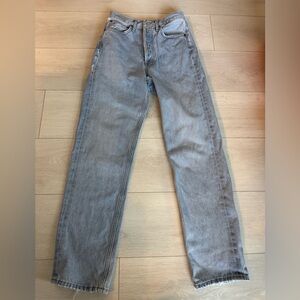 Agolde 90s High Rise Denim Jeans Size 23 - 100% Organic Cotton